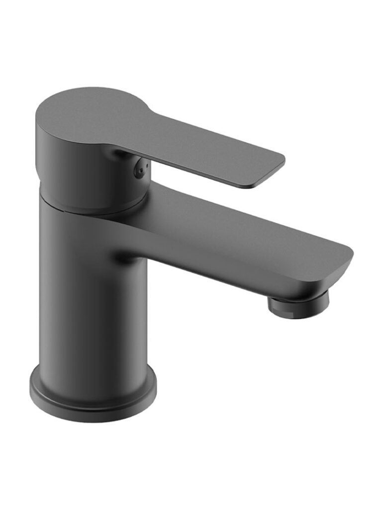 IQ PLUS BASIN MIXER – MATT BLACK
