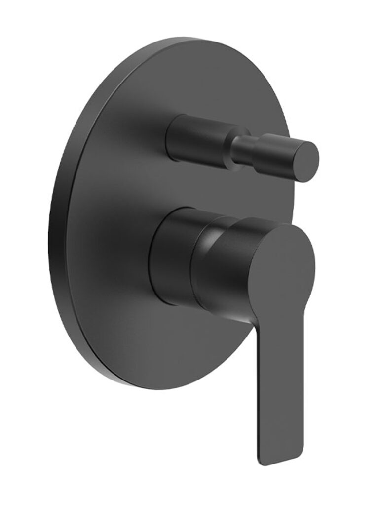 IQ PLUS CONCEALED DIVERTER MIXER – MATT BLACK