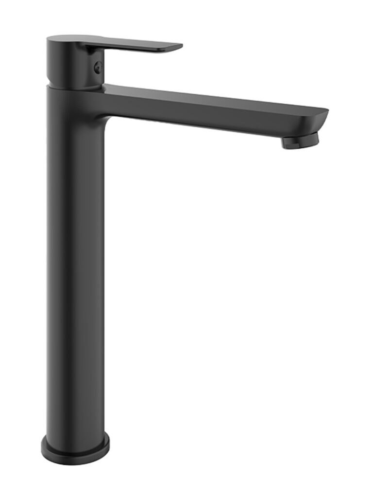 IQ PLUS TALL BASIN MIXER – MATT BLACK